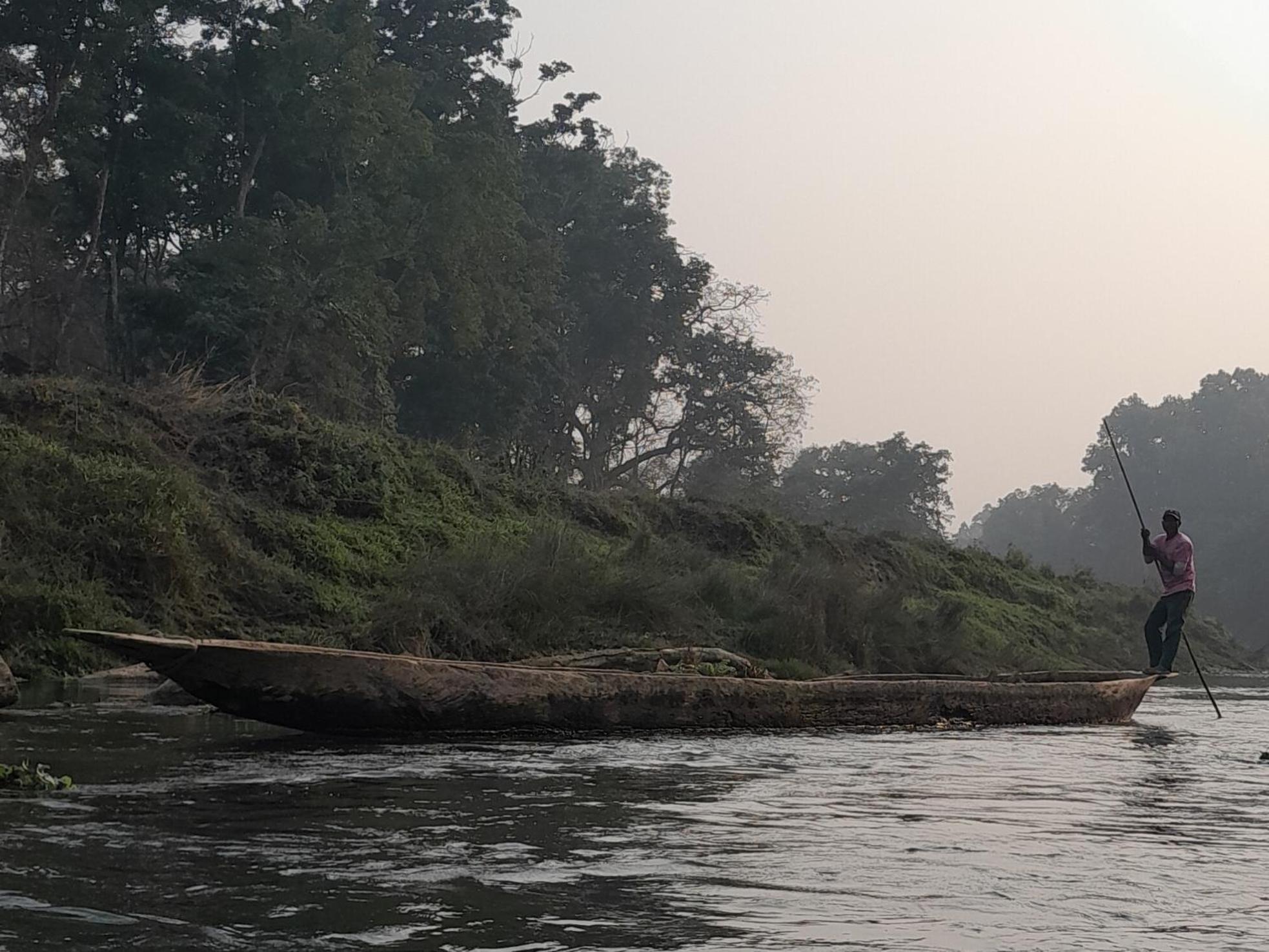 Hotel Crocodile Safari Camp Chitwan Exterior foto